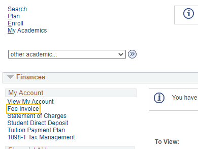 Pay Tuition and Fees