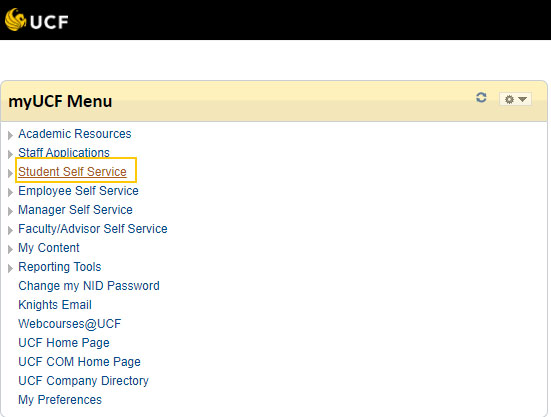 Navigate to Student Services