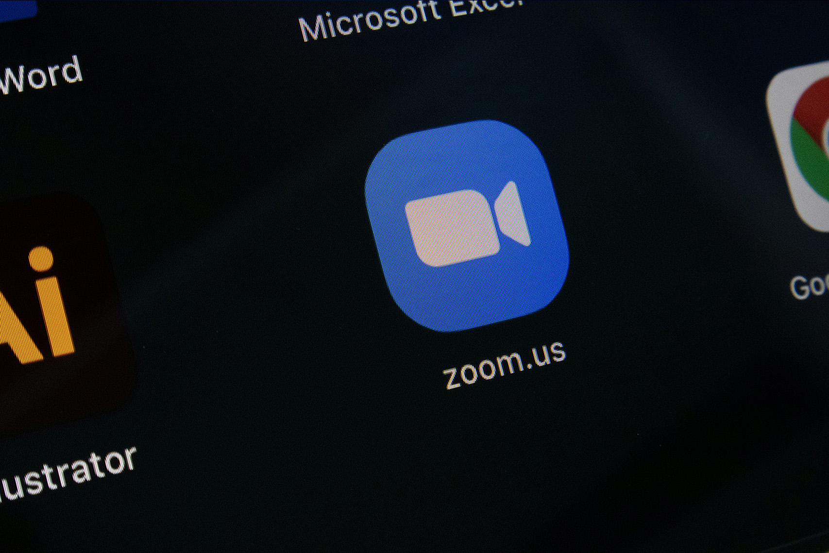 Zoom App Zoom App on a screen